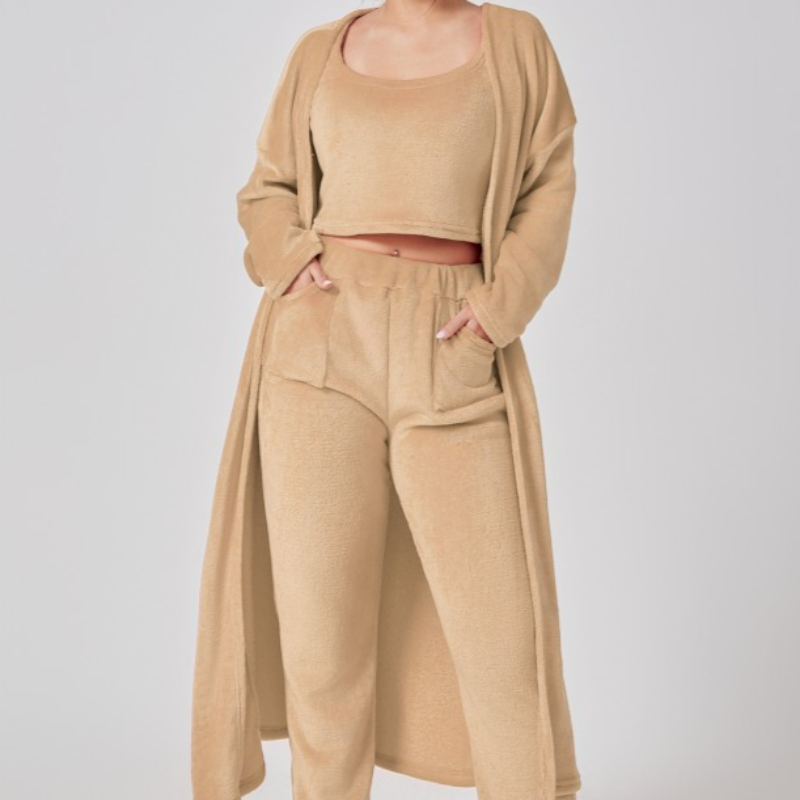 Drie Delige Cozy Pyjama Set