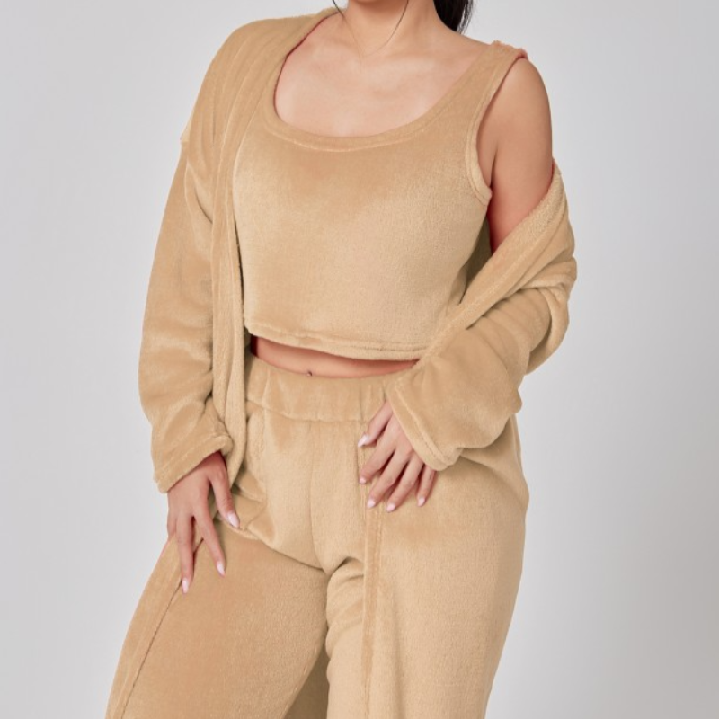 Drie Delige Cozy Pyjama Set