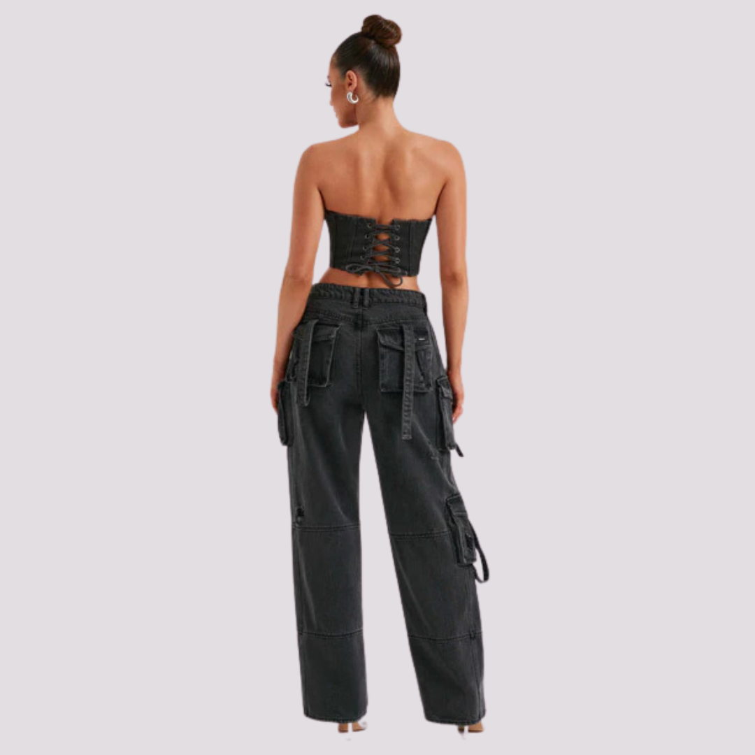 New York Cargo Broek & Korset