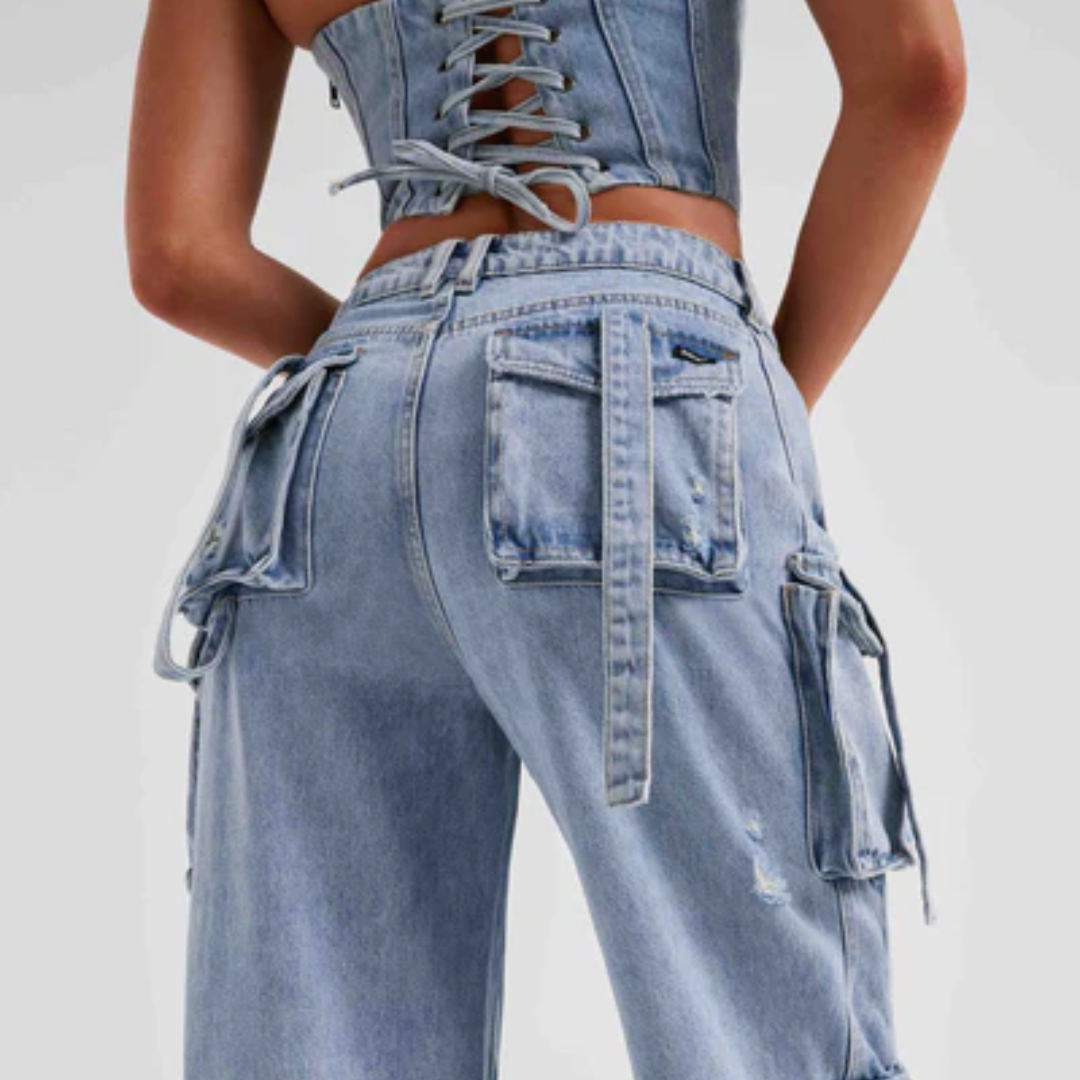 New York Cargo Broek & Korset