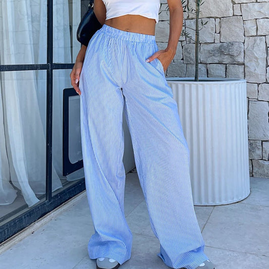 Comfy Woven Oversized Wide Leg Pants