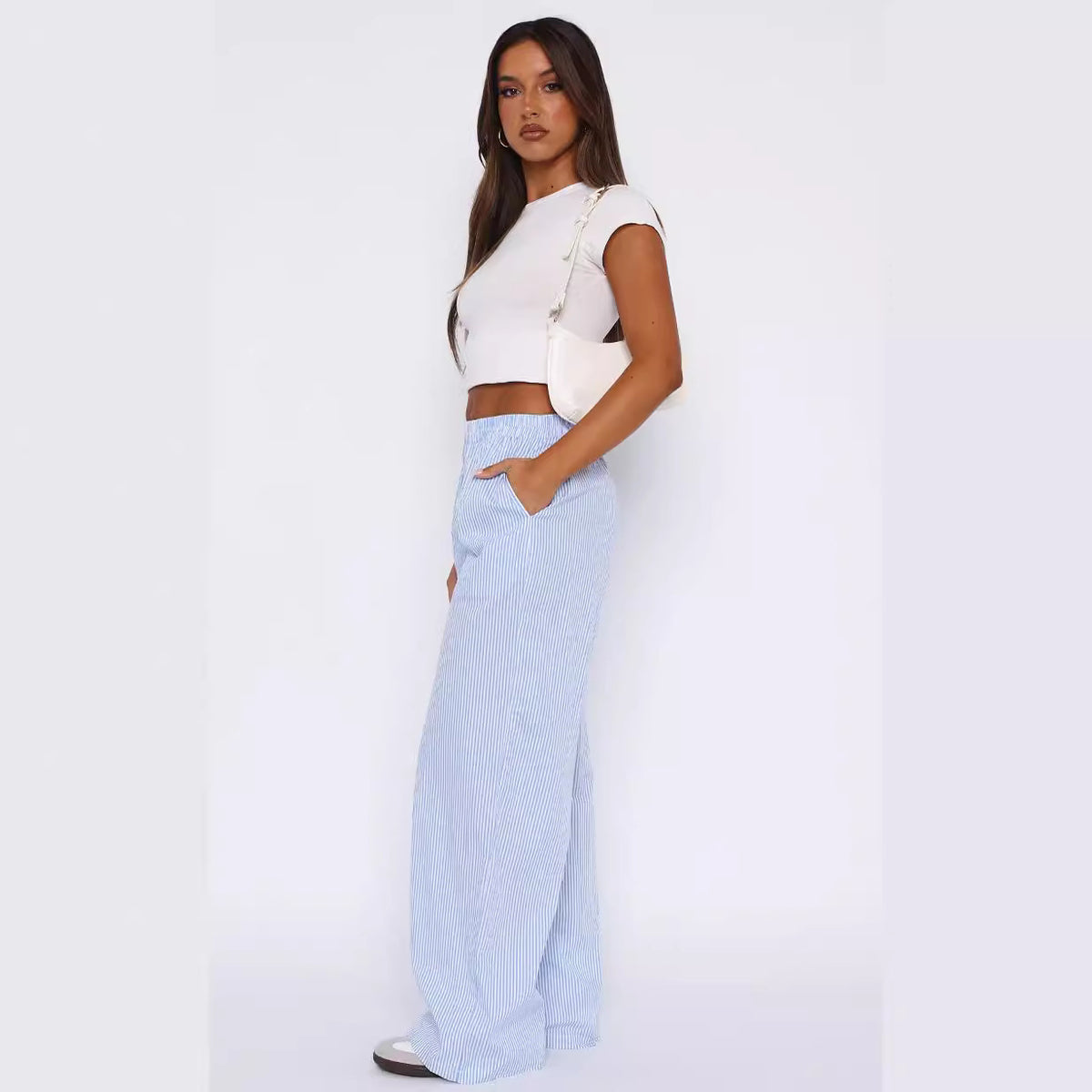 Comfy Woven Oversized Wide Leg Pants